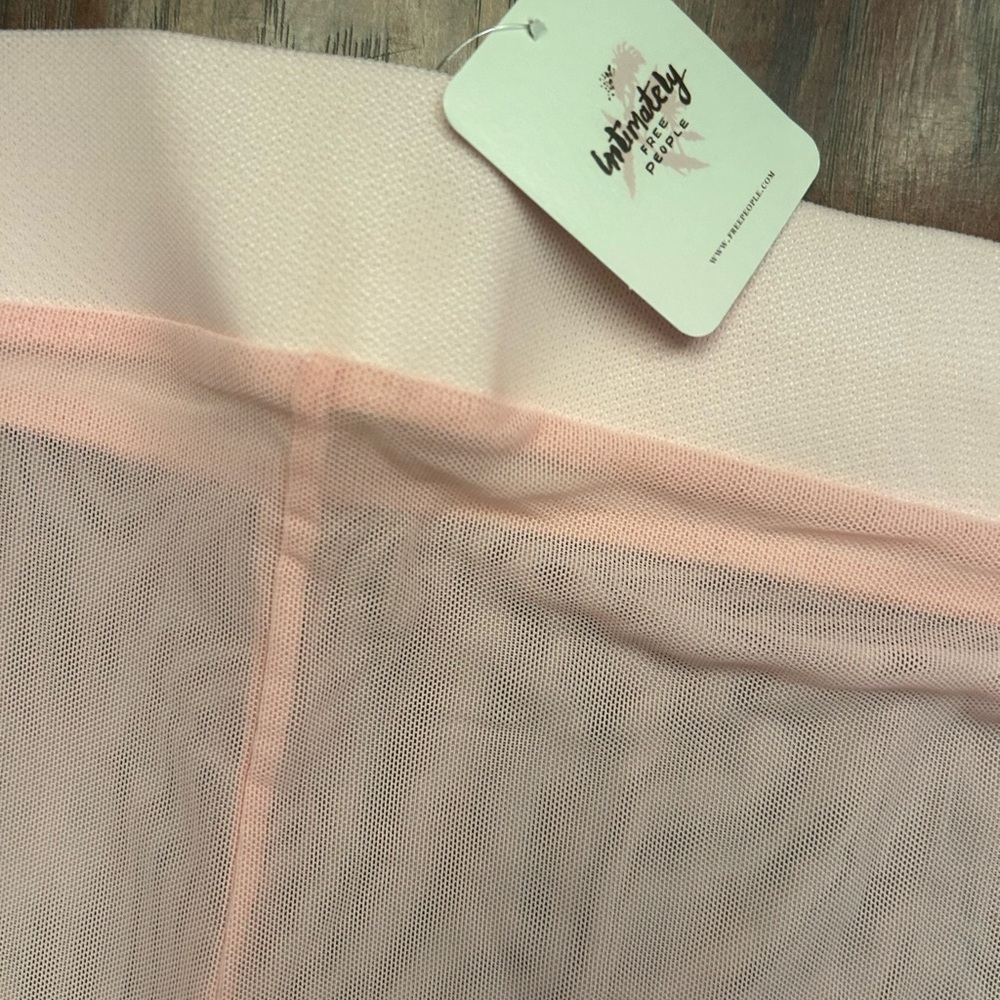 Free People Sheer Mesh Leggings Intimately Free Pink Size XL NWT Festival - Picture 5 of 11